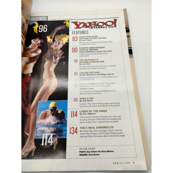 3 YAHOO Internet Life Magazines Sep '00, Dec '00, Feb '01 - Vol 6:9,12 - Vol 7:2 - Picture 6 of 10